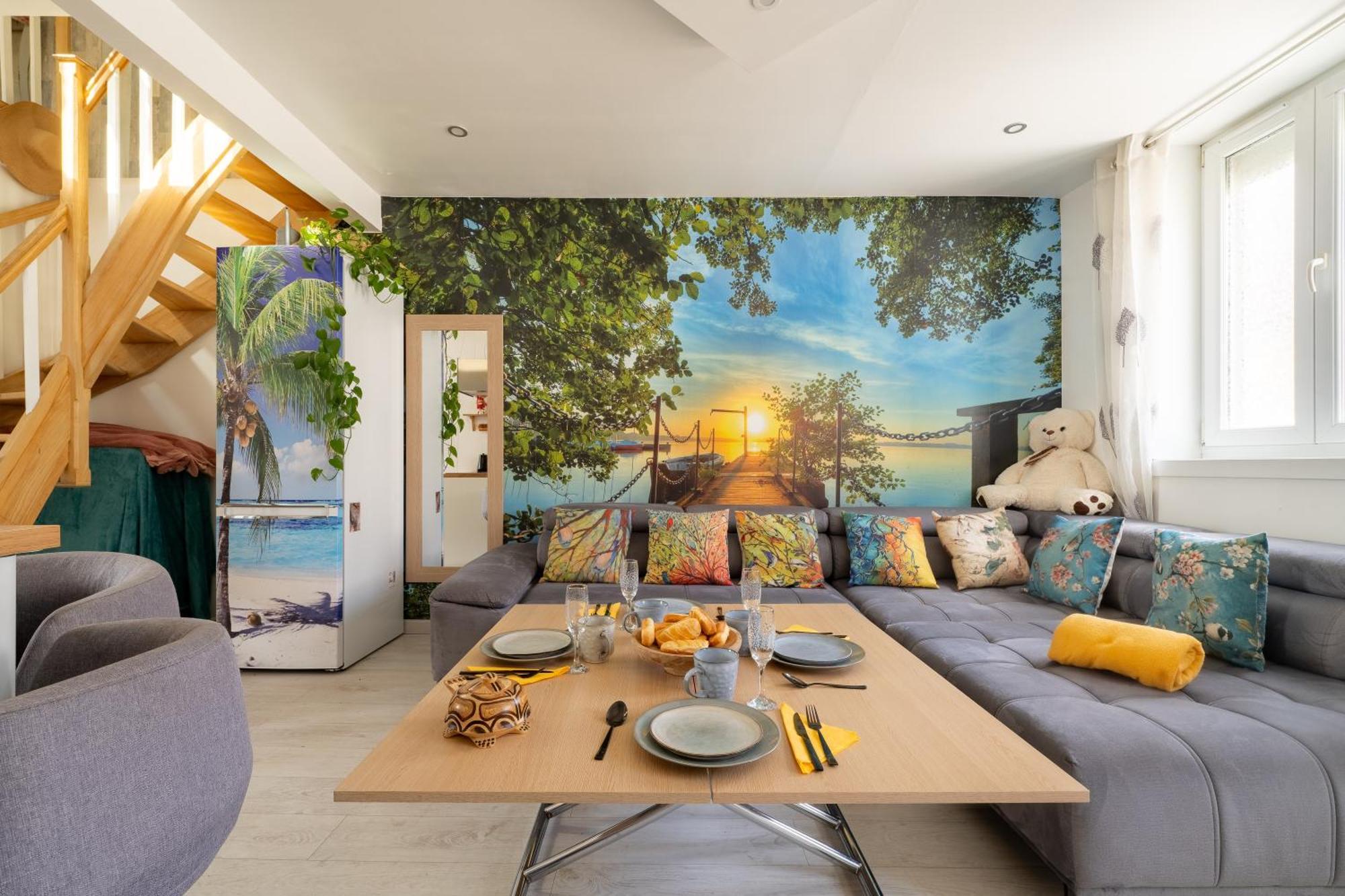 Апартаменты Casa Inca Calais - Duplex Soleil Latino - Parking Free, Station Экстерьер фото