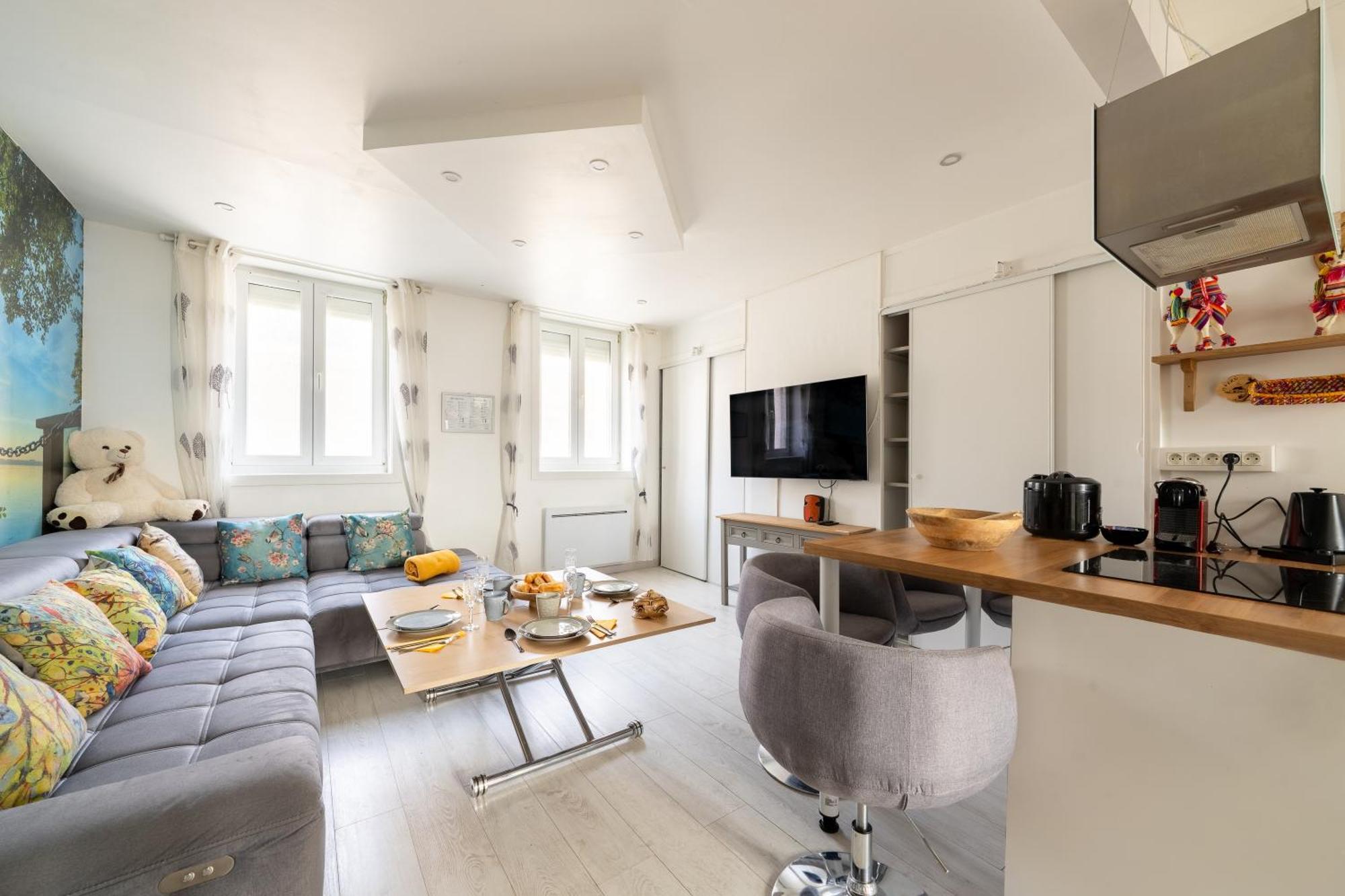 Апартаменты Casa Inca Calais - Duplex Soleil Latino - Parking Free, Station Экстерьер фото